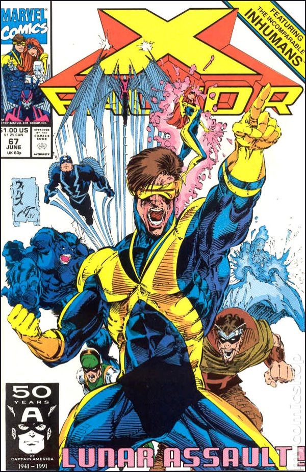 X-Factor #67 VF 8.0 1991 Stock Image
