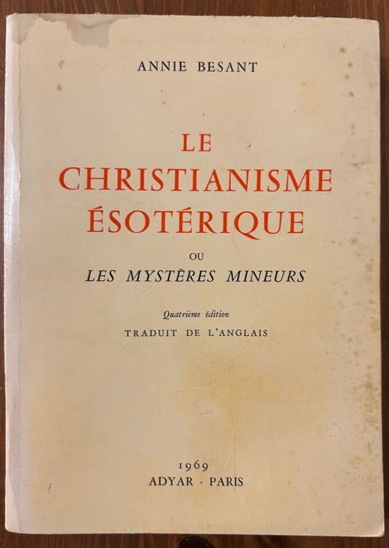 Le Christianisme ésotérique.
