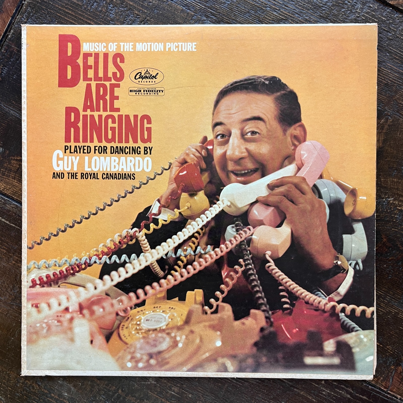 Guy Lombardo Bells Are Ringing Vintage 1960 Vinyl LP T1453
