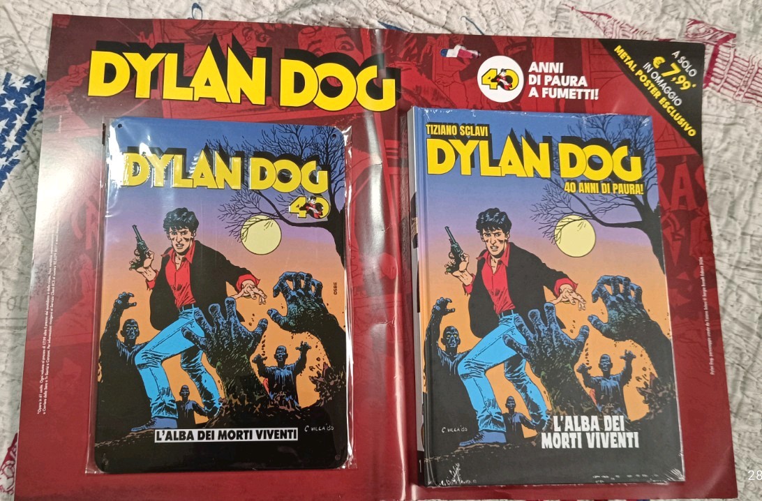Dylan Dog L'alba dei morti viventi edizione 40 anni 