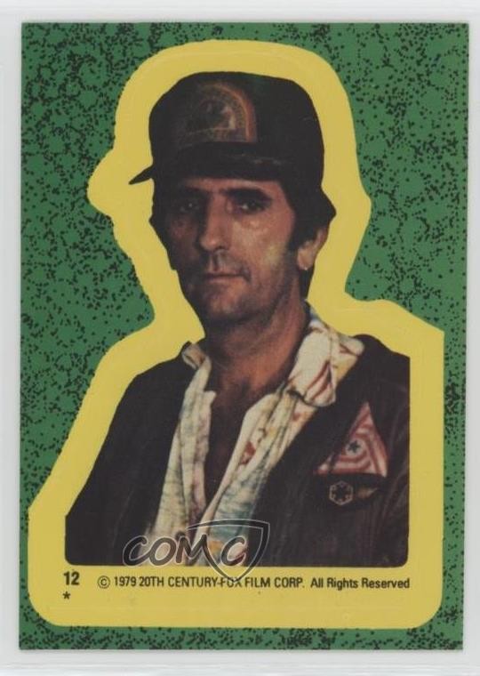 1979 Topps Alien Stickers Technician Board #12 tv5