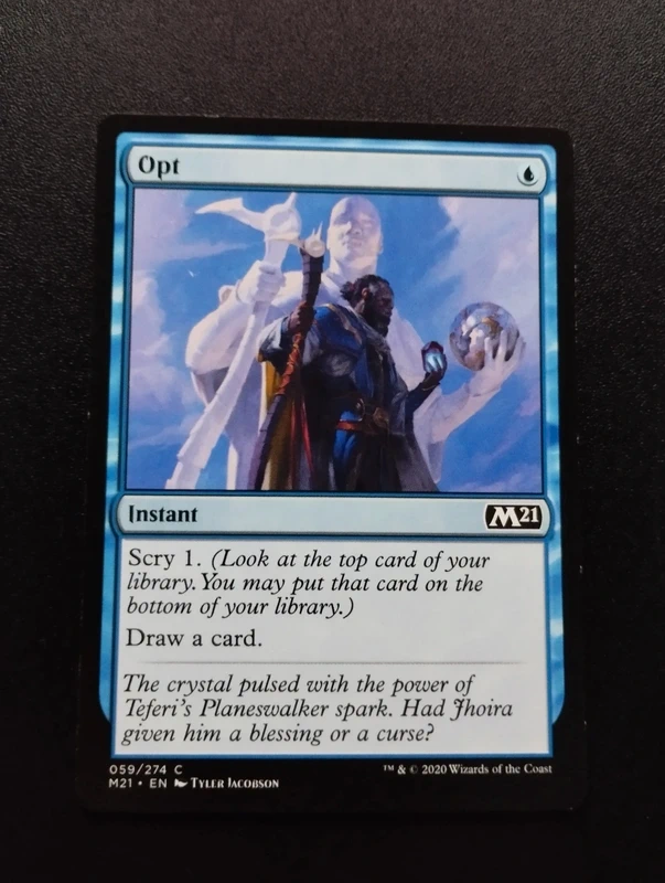 Magic the gathering mtg opt