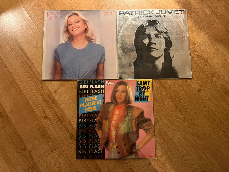 3 vinyls français