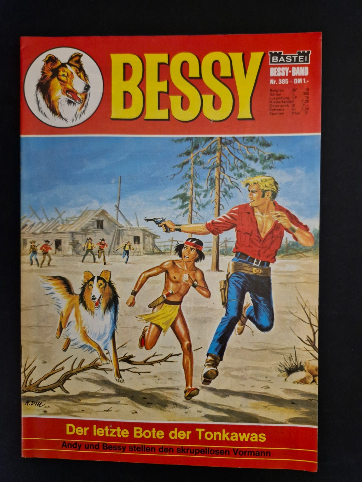 Fumetto Bessy n.385 (Bastei 1ª Edizione) Z1