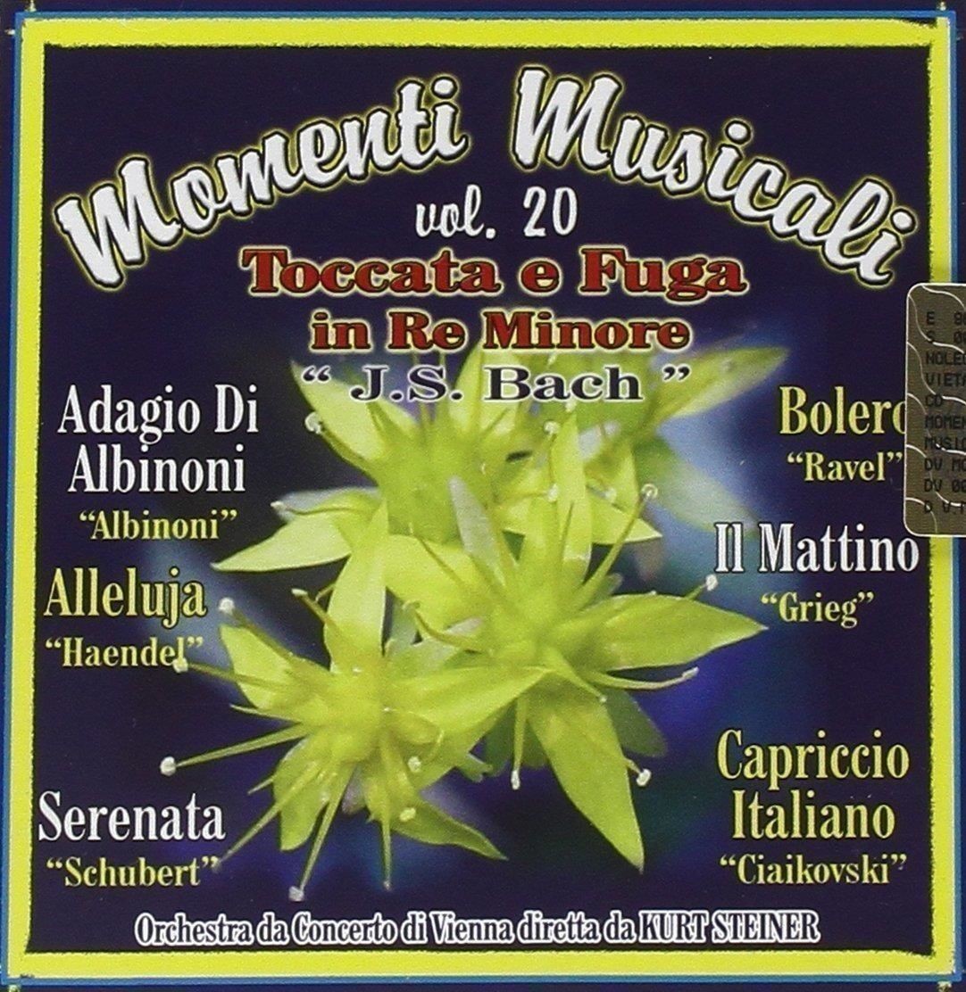 9265564 Audio Cd Momenti Musicali: Vol 20 - Toccata E Fuga In..