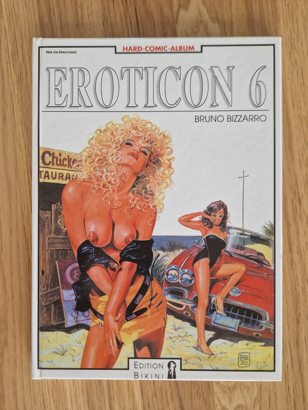 Eroticon - Volume 6 - Bizzarro - Edizione Bikini - Fumetti per Adulti HC