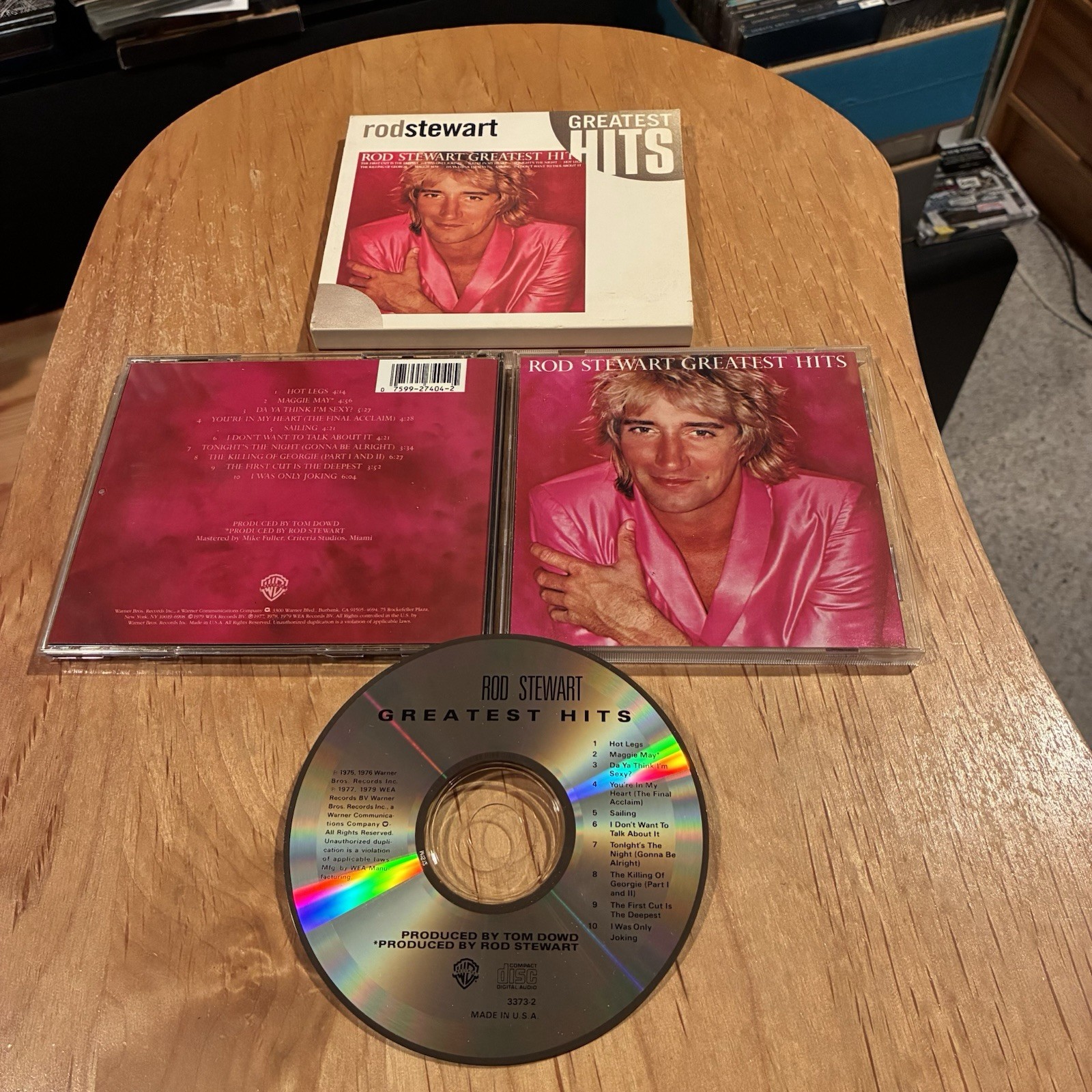 Rod Stewart - Greatest Hits CD 2004 US reissue faces bob seger john mellencamp