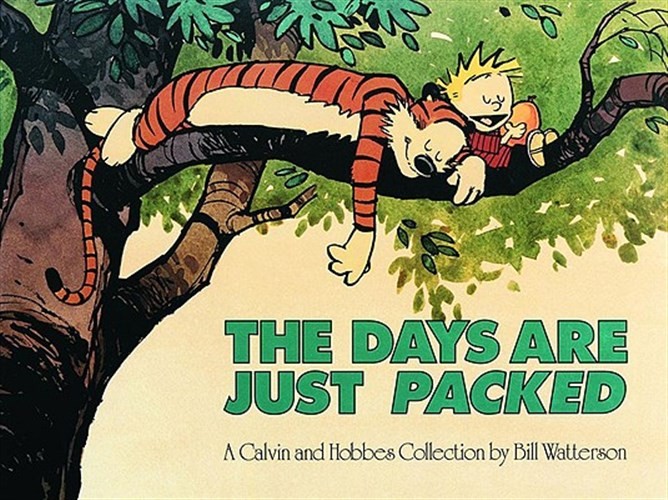 Days Are Just Packed : A Calvin and Hobbes Collection, Paperback by Watterson...