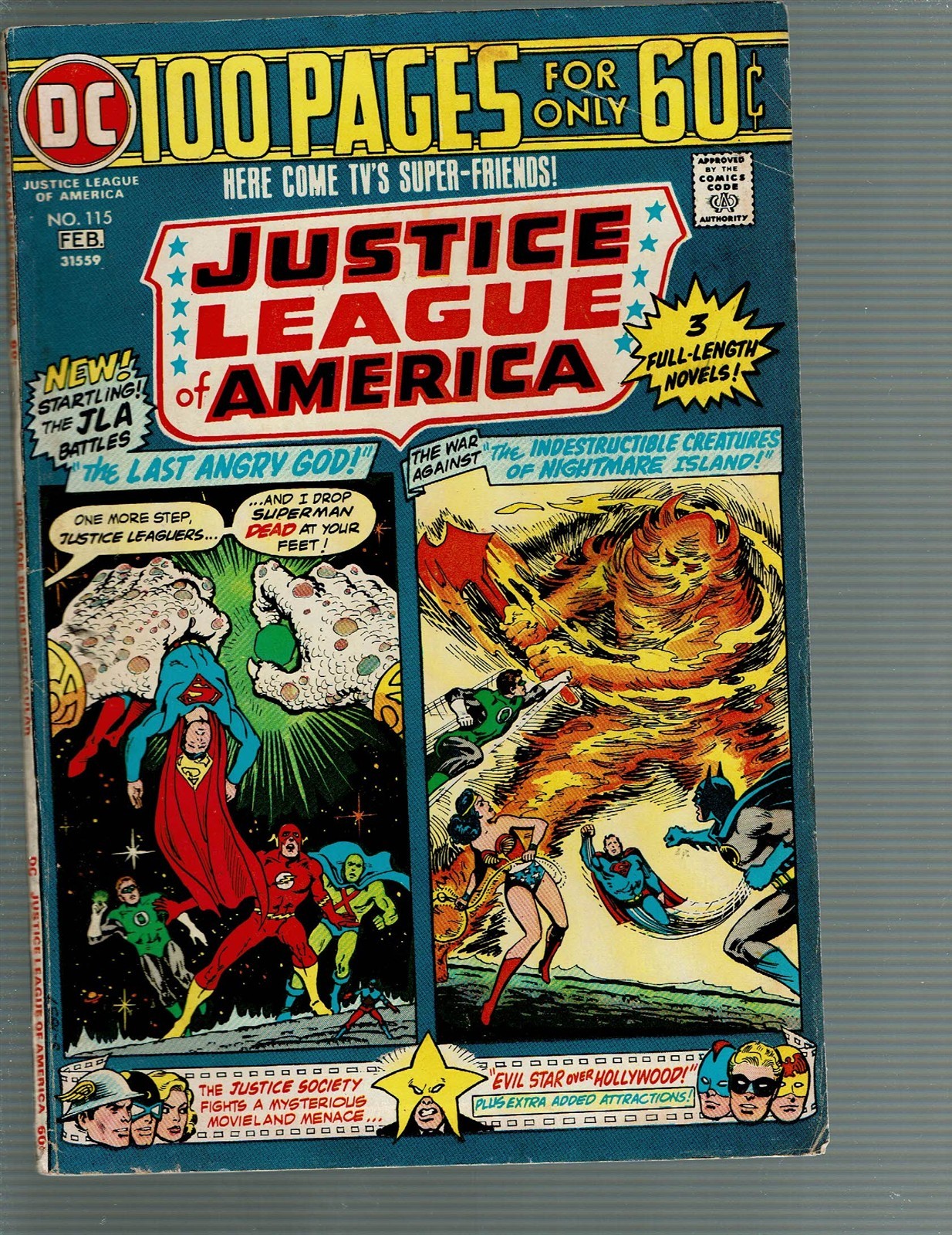 Justice League of America 115 Jonn Jonzz ritorna 100 pgs F/F-