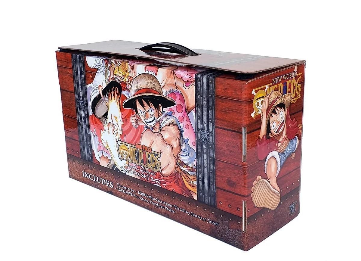One Piece Box Set Volume 4: Dressrosa to Reverie Volumes 71-90 New but No Extras