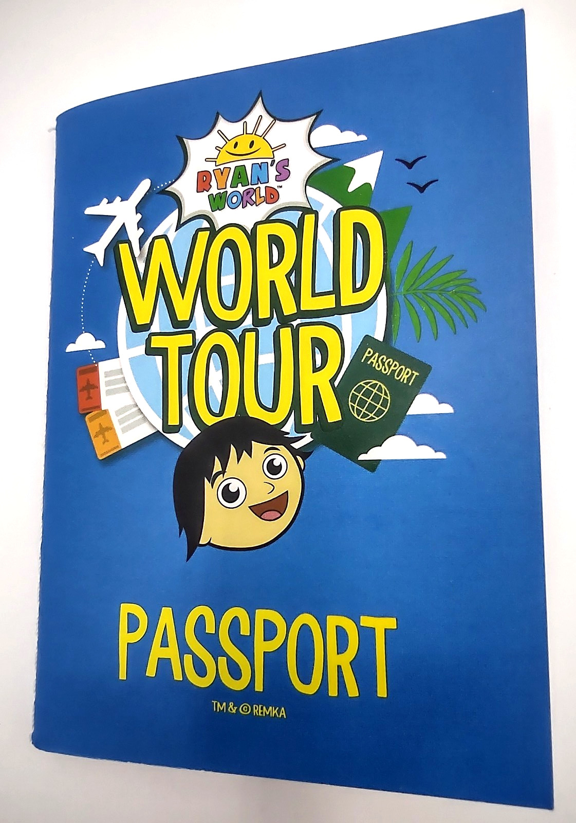 Ryans World Tour Series Mystery Micro Passport With 6 Stamps Included