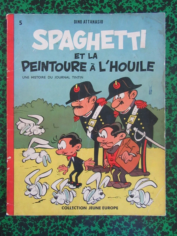 Spaghetti T1. Spaghetti et la peintoure à l'houile - Goscinny / Attanasio - Lombard - EO 1961 - BE