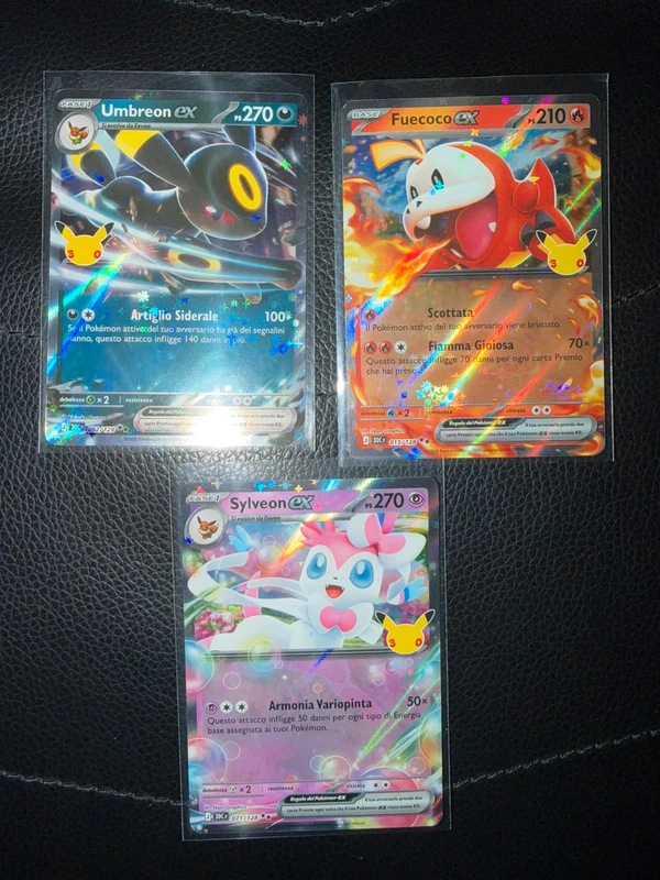 Pokémon lotto Ex 30º anniversario NM ita
