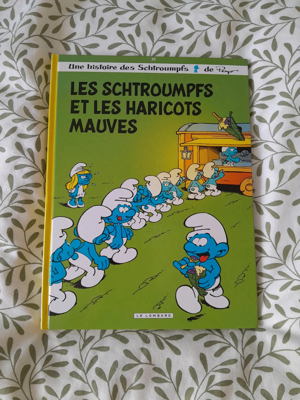 BD Les schtroumpfs et les haricots mauves