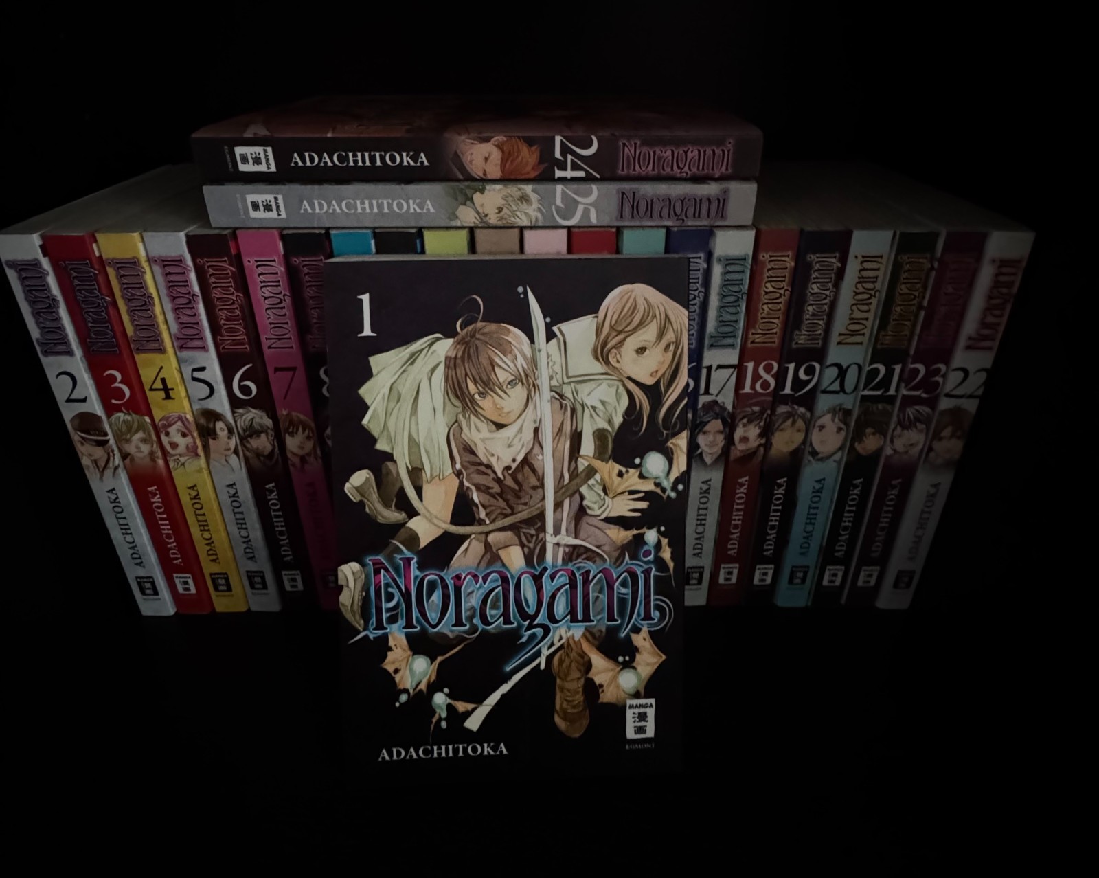 Noragami 1-25 set completo / manga Egmont / tedesco