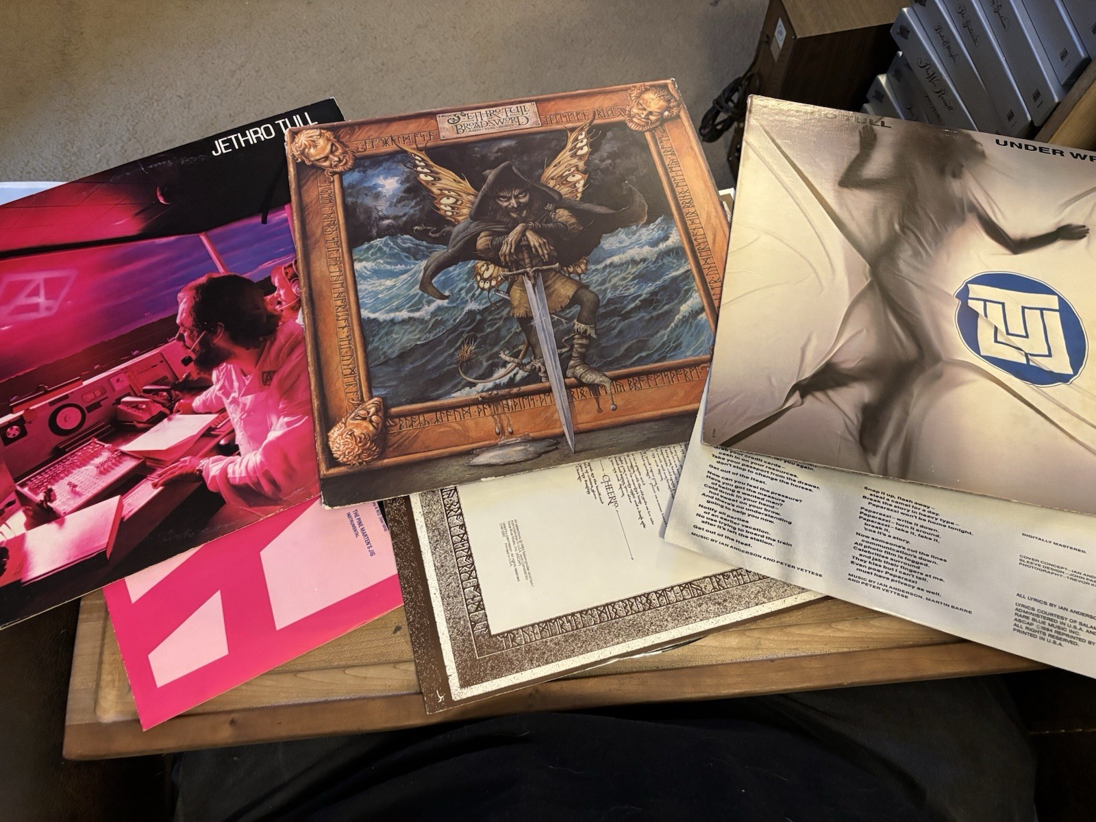 Jethro Tull Lot “A” Broadsword & Beast Under Wraps