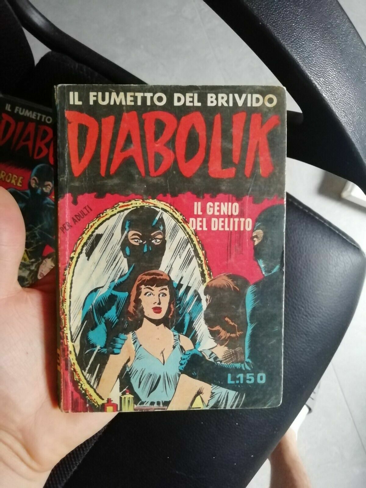DIABOLIK n.5 originale INGOGLIA prima edizione PRIMA SERIE