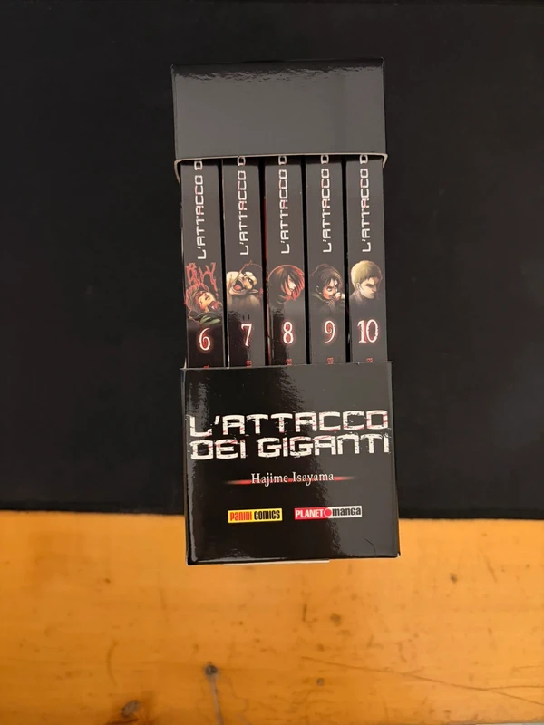 Attacco dei Giganti 6-10 Cofanetto