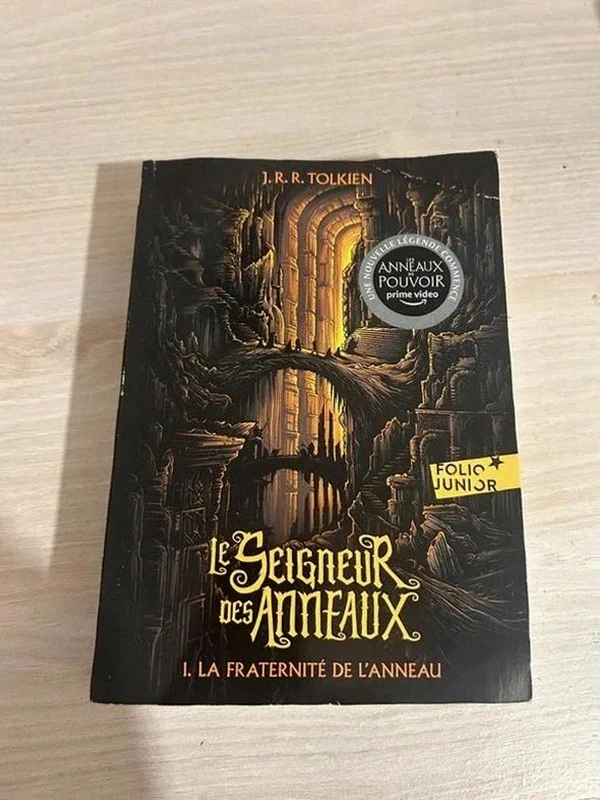 Livre Le Seigneur des Anneaux - Tome 1 : La Fraternité de l'Anneau - J.R.R. Tolkien (Folio Junior)