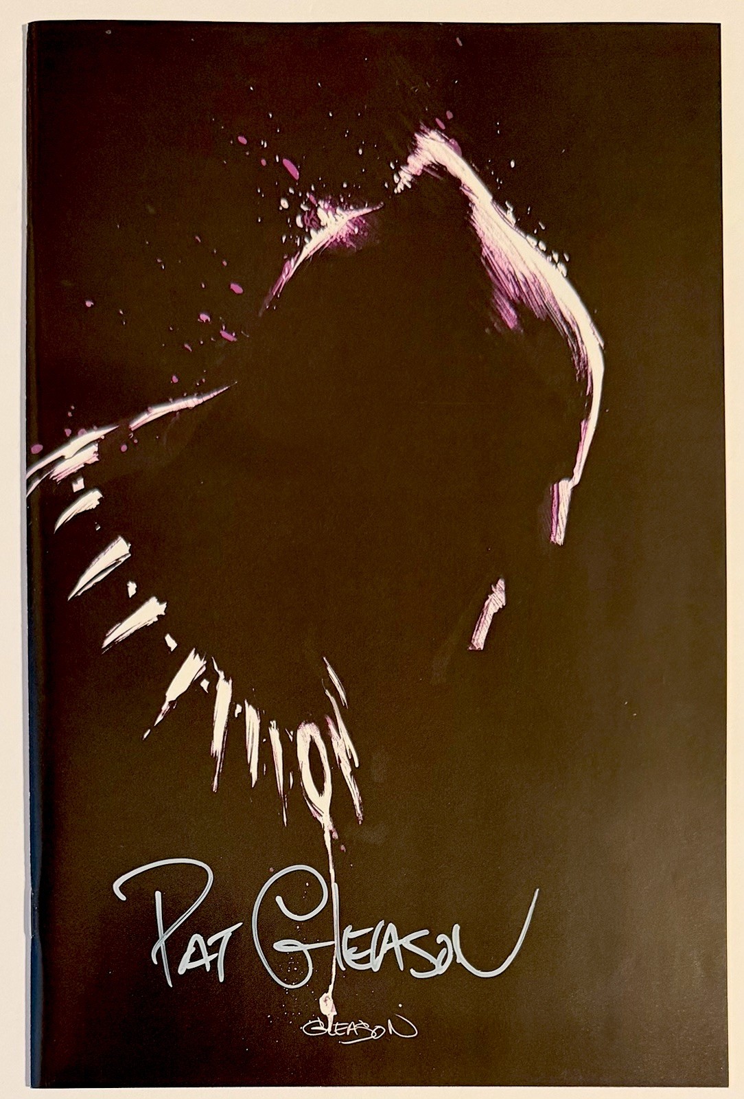 BLACK PANTHER #25 • FIRMATO PATRICK GLEASON • VERGINE ESCLUSIVA • COA • QUASI NUOVO+