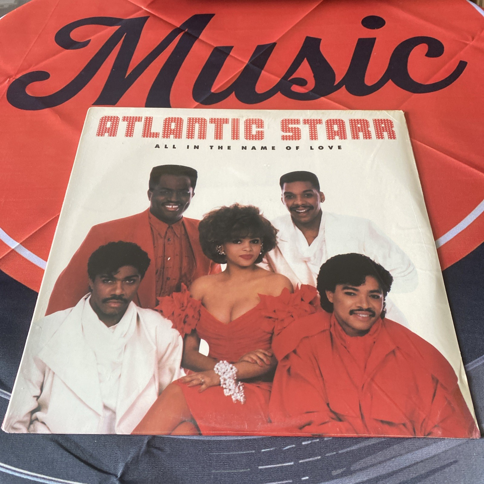 Atlantic Starr - All In The Name Of Love (1987, Vinyl LP) “Always”
