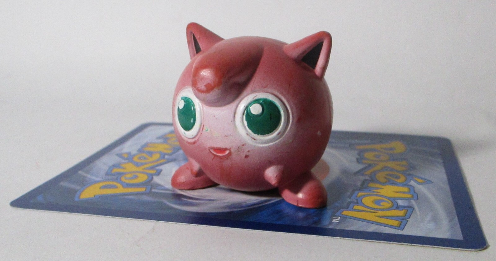 Vintage TOMY CGTSJ CR-GF-TX-SP-JK Jigglypuff Pokemon Gen 1 Figura PVC Autentico