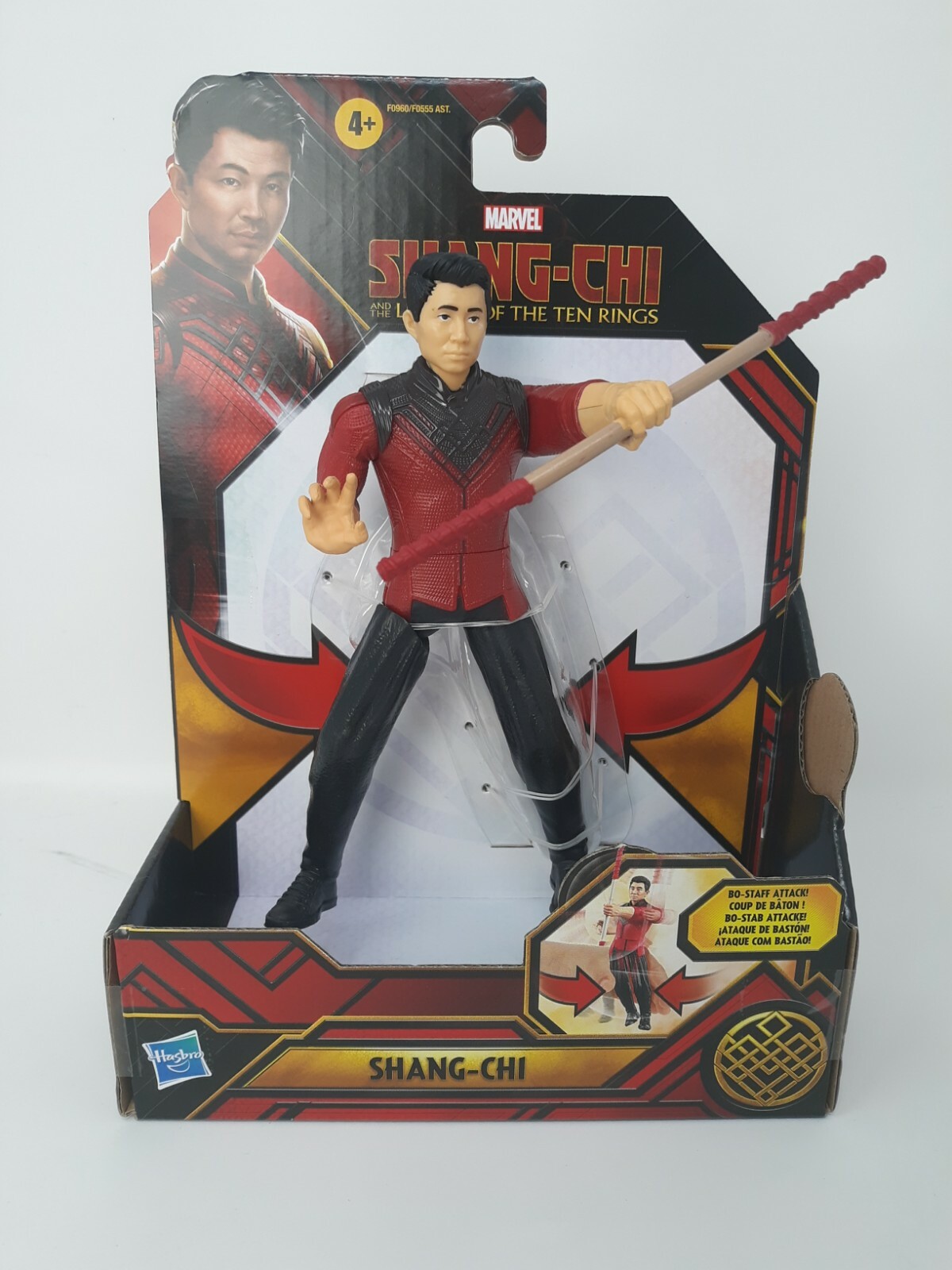 Shang-Chi E La Leggenda Dei Dieci Anelli Action Figure Marvel con Bo-Staff F0960