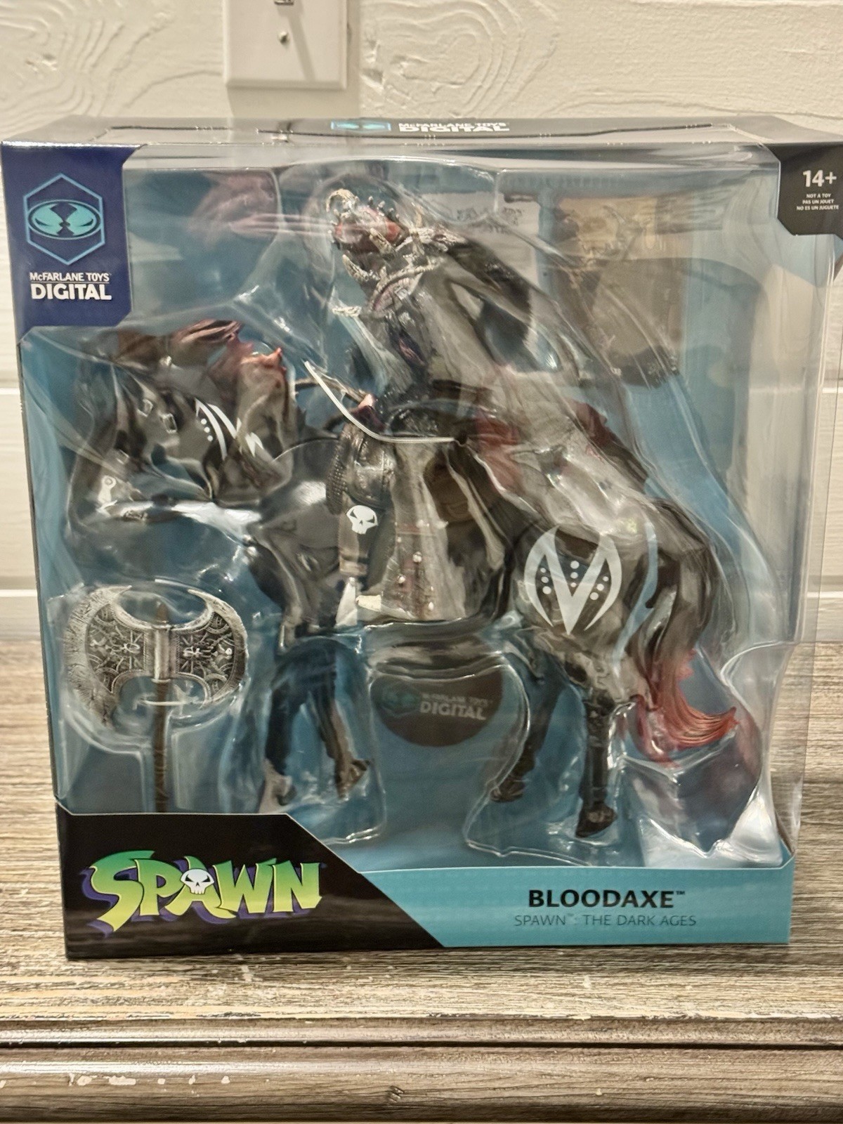 Spawn: The Dark Ages Bloodaxe with Horse 7-Inch Scale Action Figure 2-Pack
