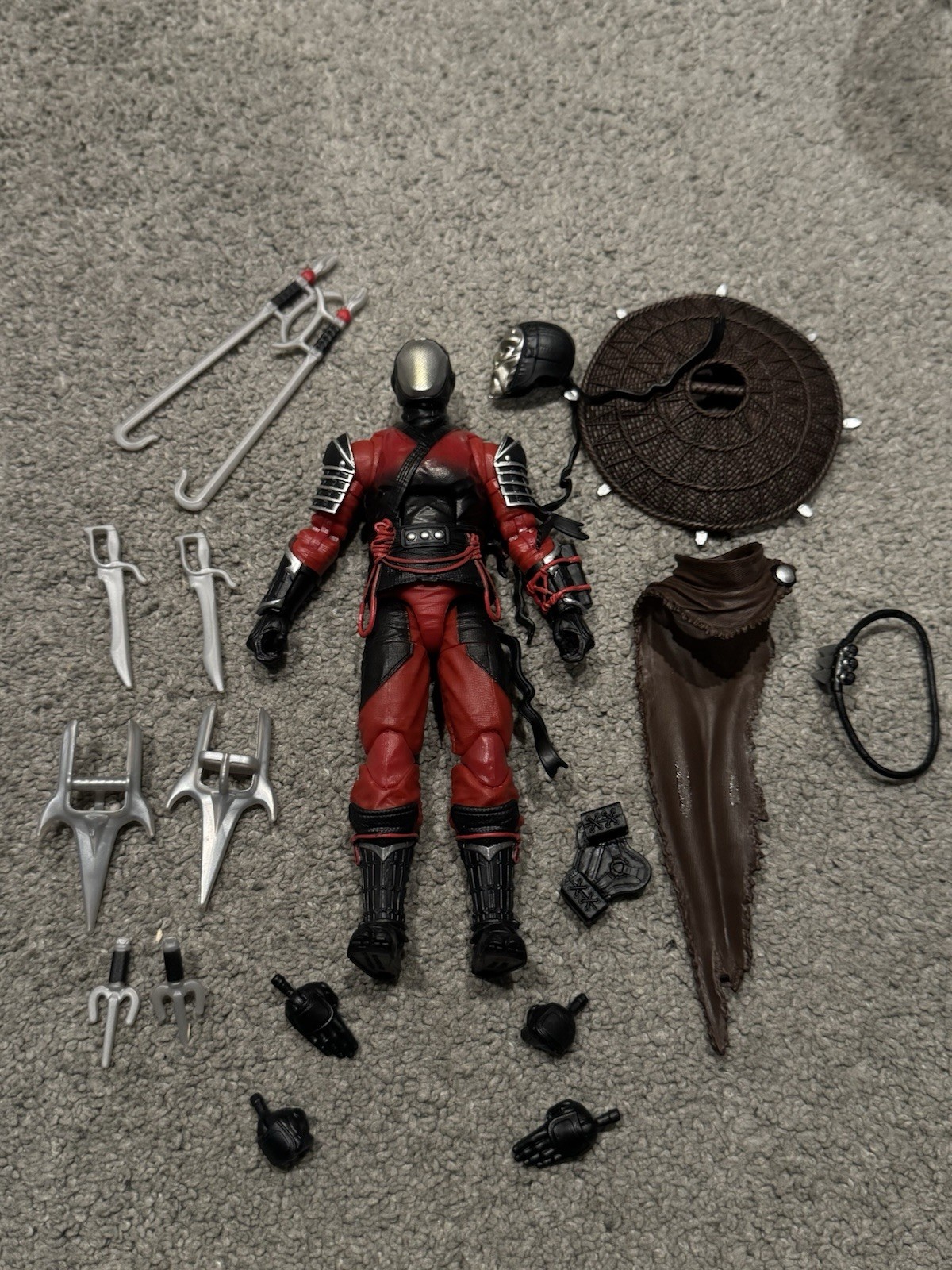 G.I. Joe Classified Ninja Force 6" Action Figure SLICE Loose As Is