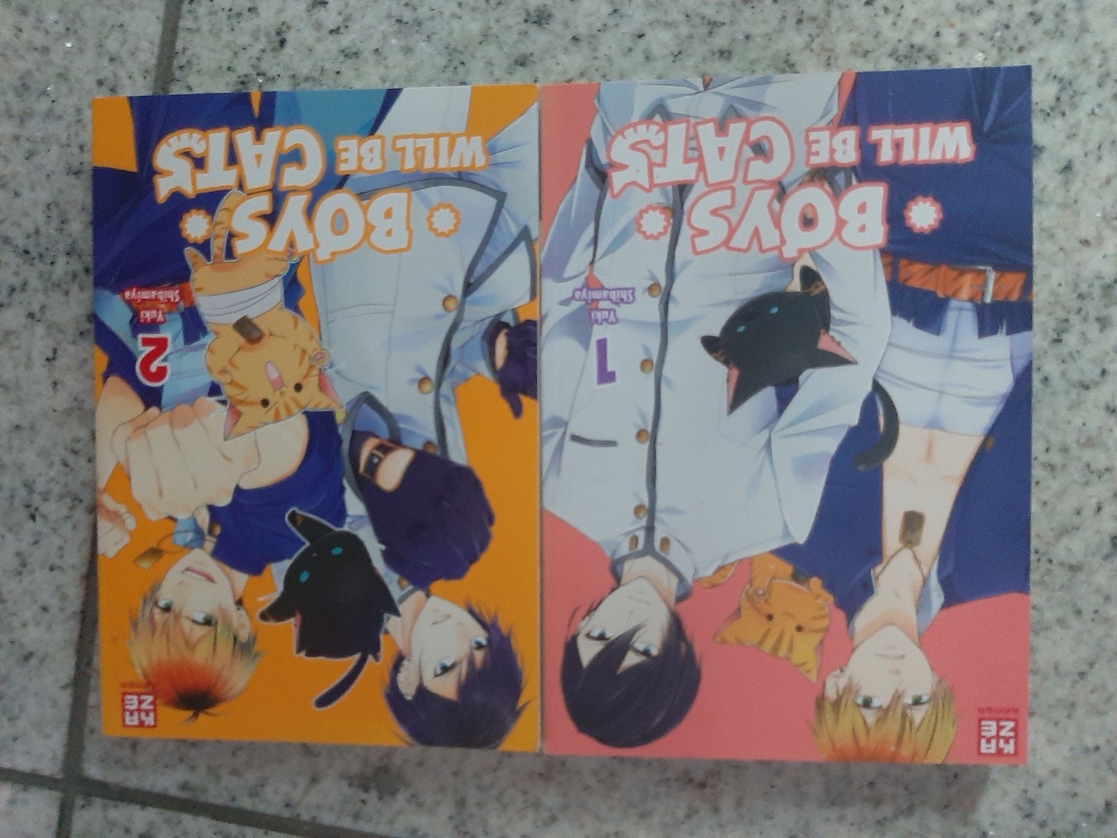 Boys will be Cats - Comedy Manga - Volumi 1 e 2 Set Completo, Ottime Condizioni
