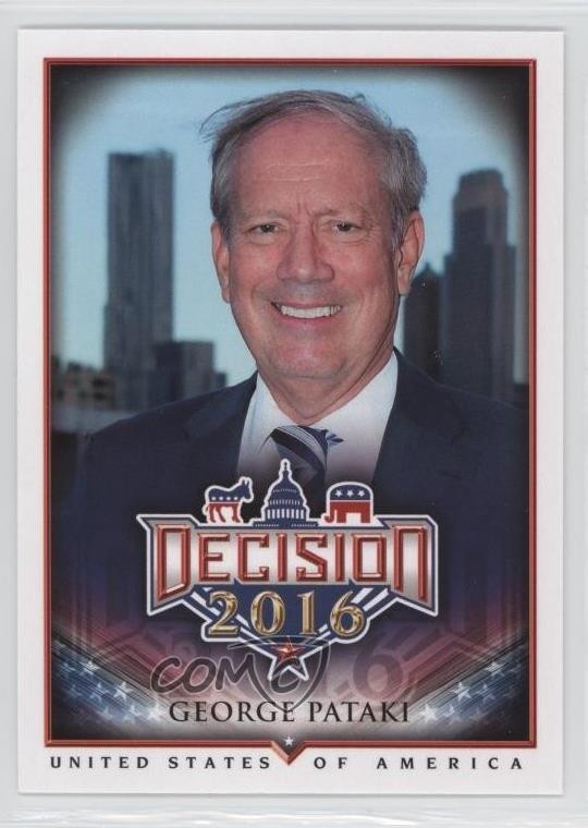 Decisione 2016 2016 George Pataki #7 1z6