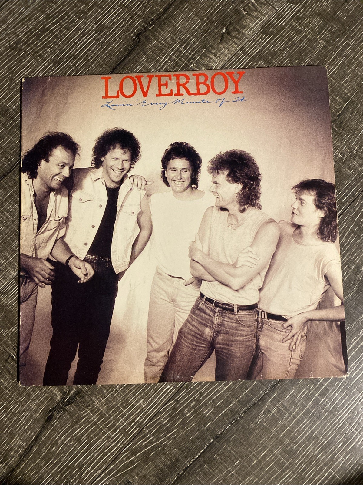 Loverboy “Lovin' Every Minute Of It” Vinyl LP  Record 1985 FC 39953 (S)