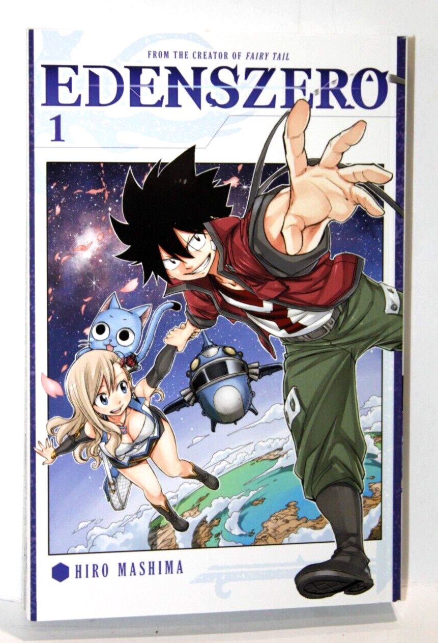Edens Zero Manga Vol 1 Hiro Mashima Inglese Kodansha Fumetto Anime Sci-Fi PB Nuovo