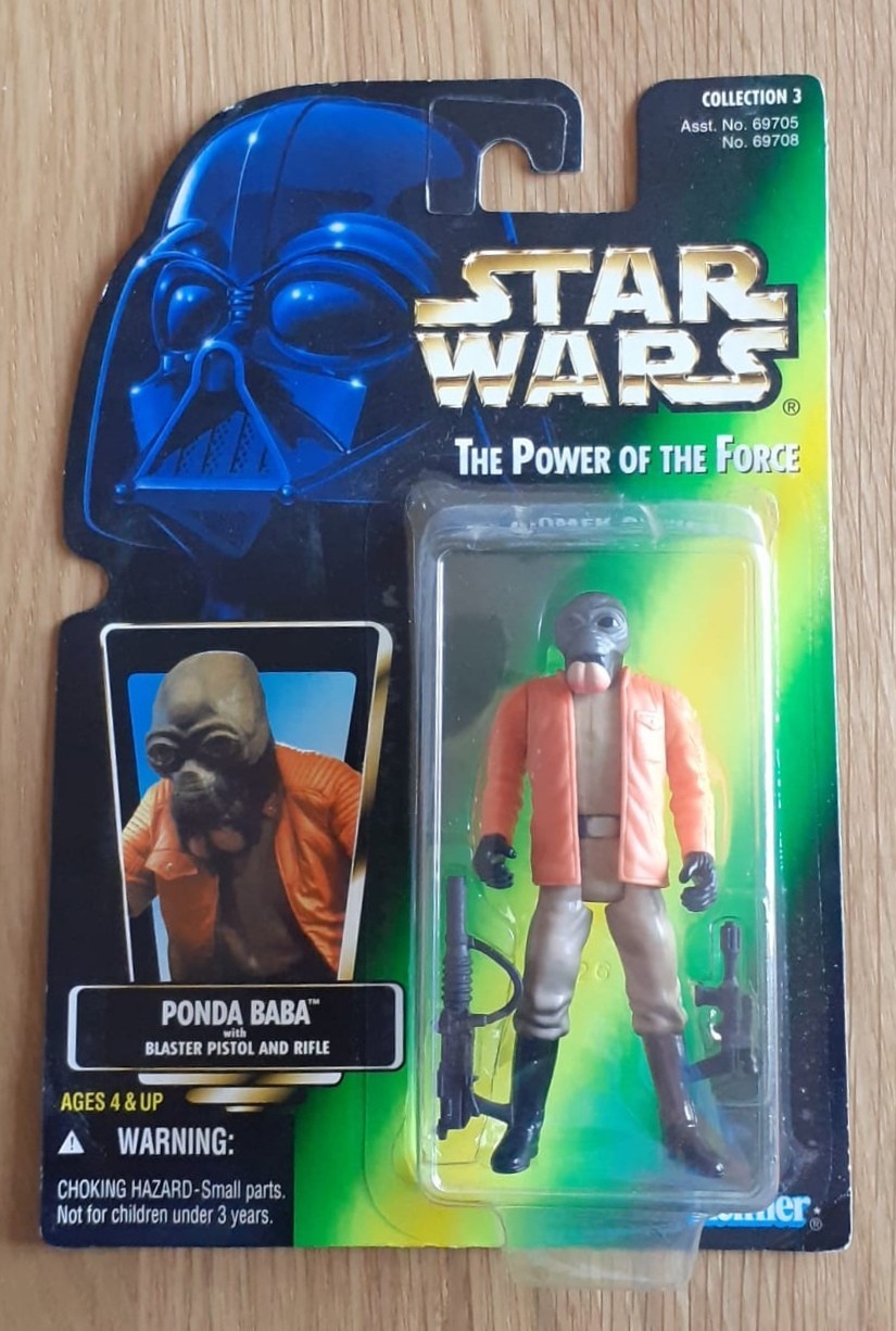Star Wars Ponda Baba Action Figure Power Of The Force Variante Giapponese Hasbro 