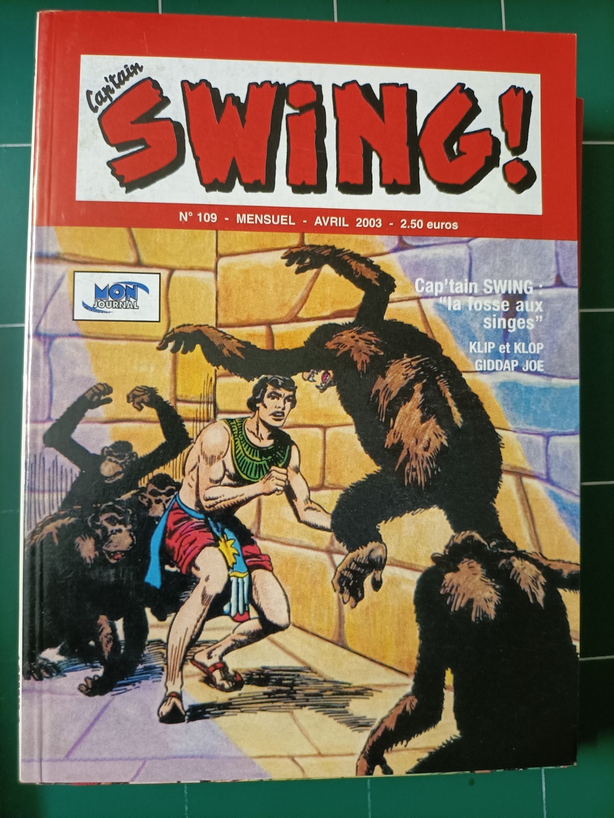 Capt'ain SWING 2 éme Série n° 109  / TBE NEUF  /  2003 / MON JOURNAL MULTIMÉDIAS