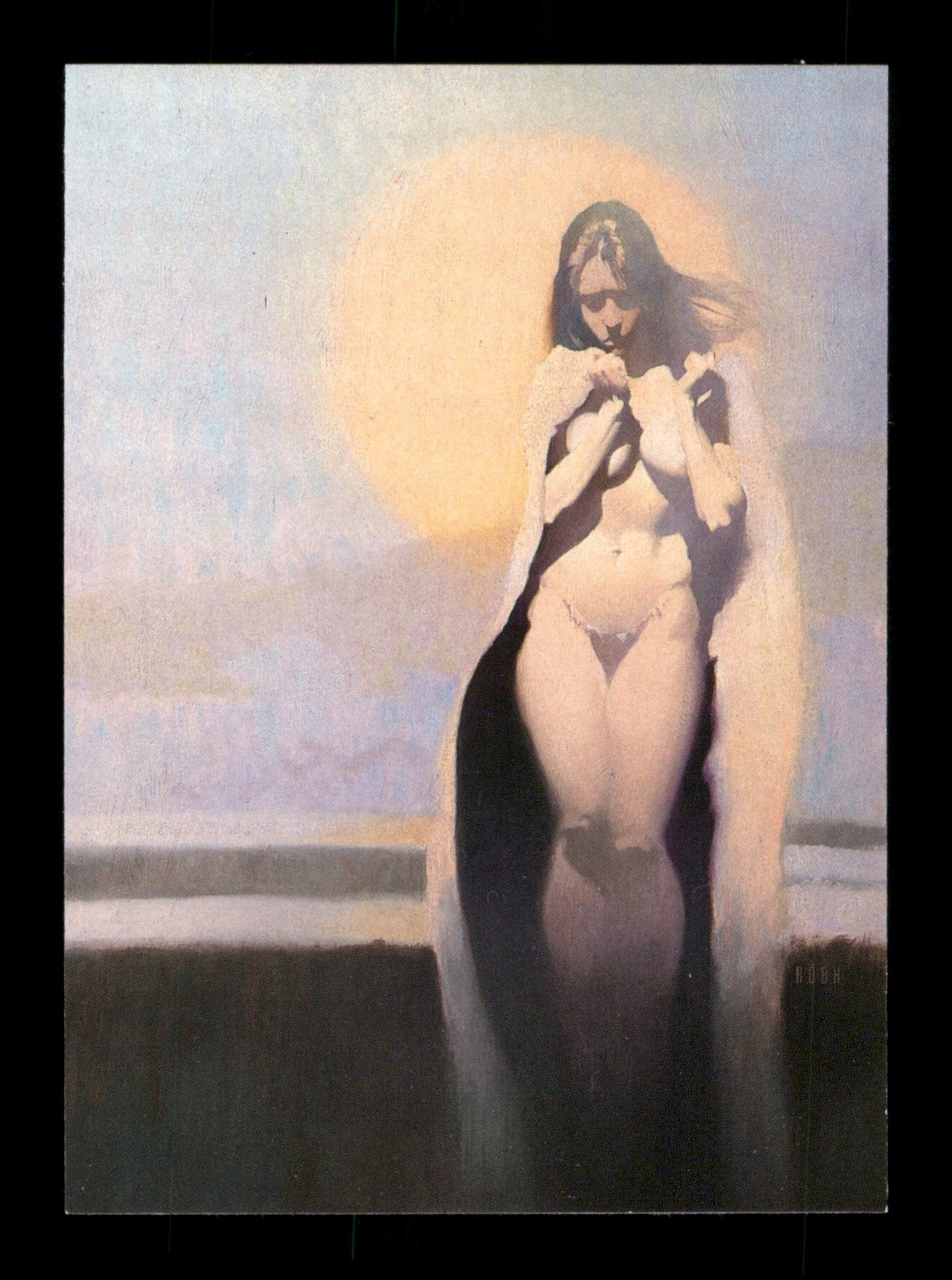 65 Moonrise Robh Ruppel 1996 FPG Fantasy Art Card TC CC