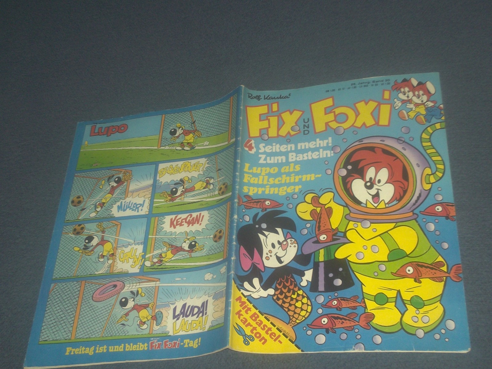 FIX E FOXI FUMETTO QUADERNO 26° ANNO VOLUME N.30