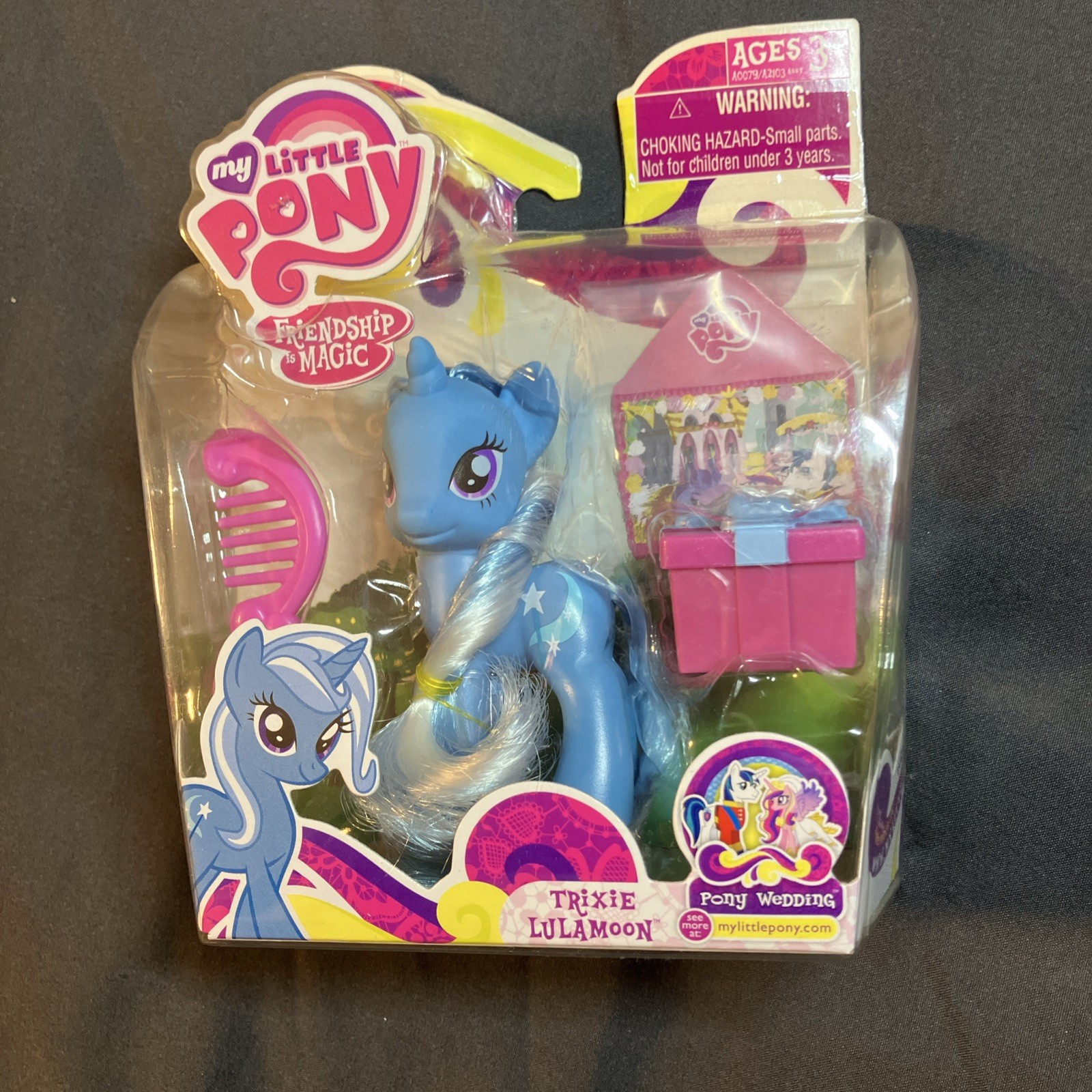 My Little Pony Trixie Lulamoon Pony Wedding Friendship is Magic NIB !FREE SHIP!!