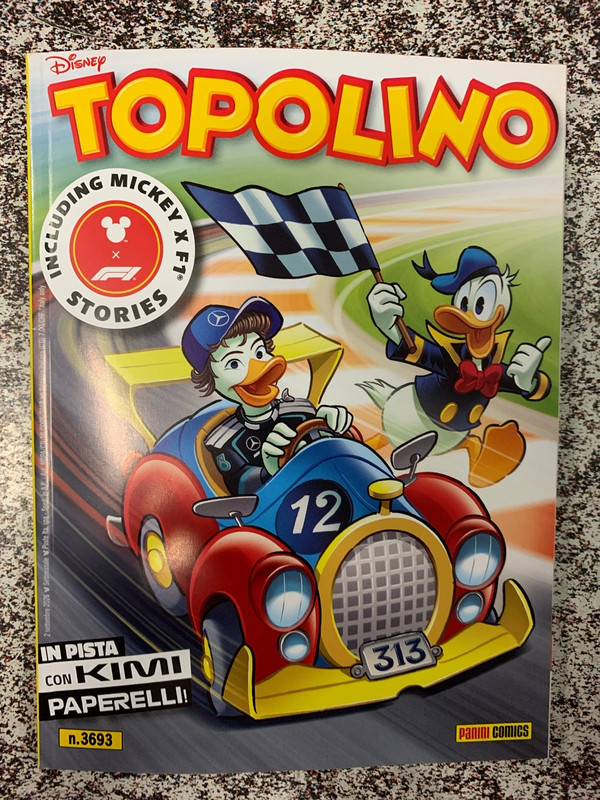 Topolino N.3693 speciale Kimi Paperelli (Antonelli)