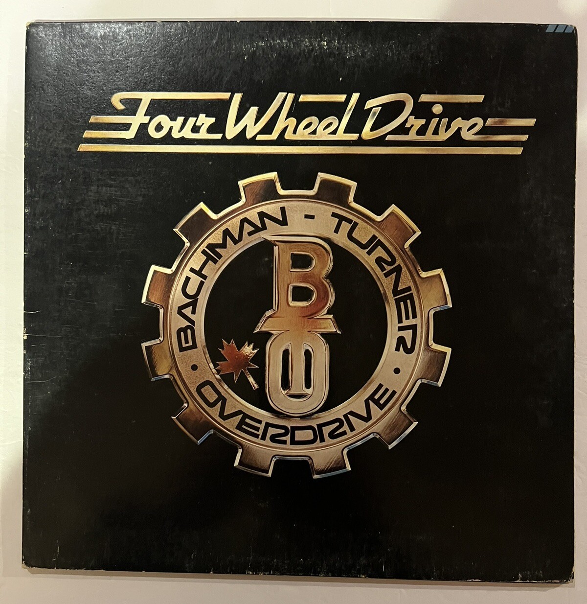 Vtg BTO Bachman Turner Overdrive-Four Wheel Drive LP-Mercury SRM-1-1027 G+/VG+