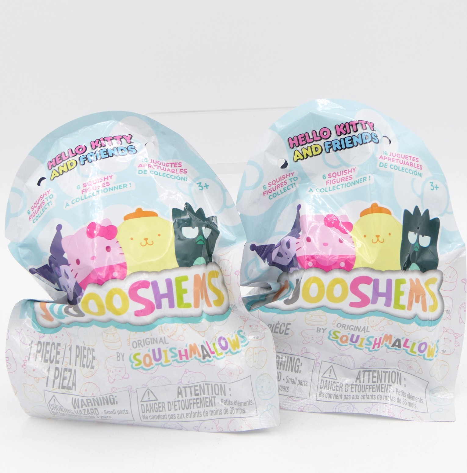 Squooshems by Original Squishmallows Hello Kitty And Friends 2 Pk Figura Squishy