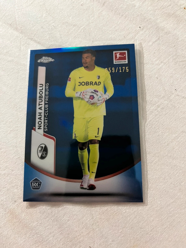 Carte foot topps chrome atubolu 059/175
