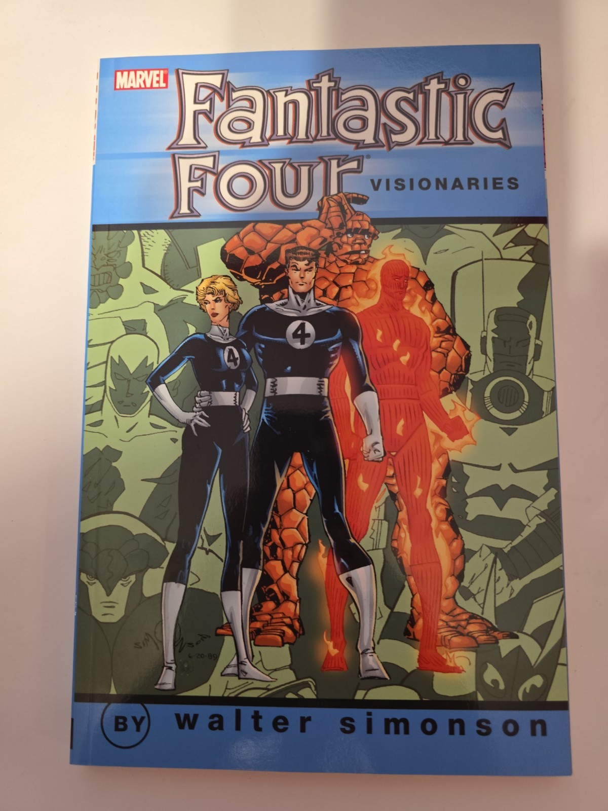 FANTASTIC FOUR VISIONARIES WALT SIMONSON Vol 1 Kang Nebula Thor 2007 non letto quasi nuovo/m