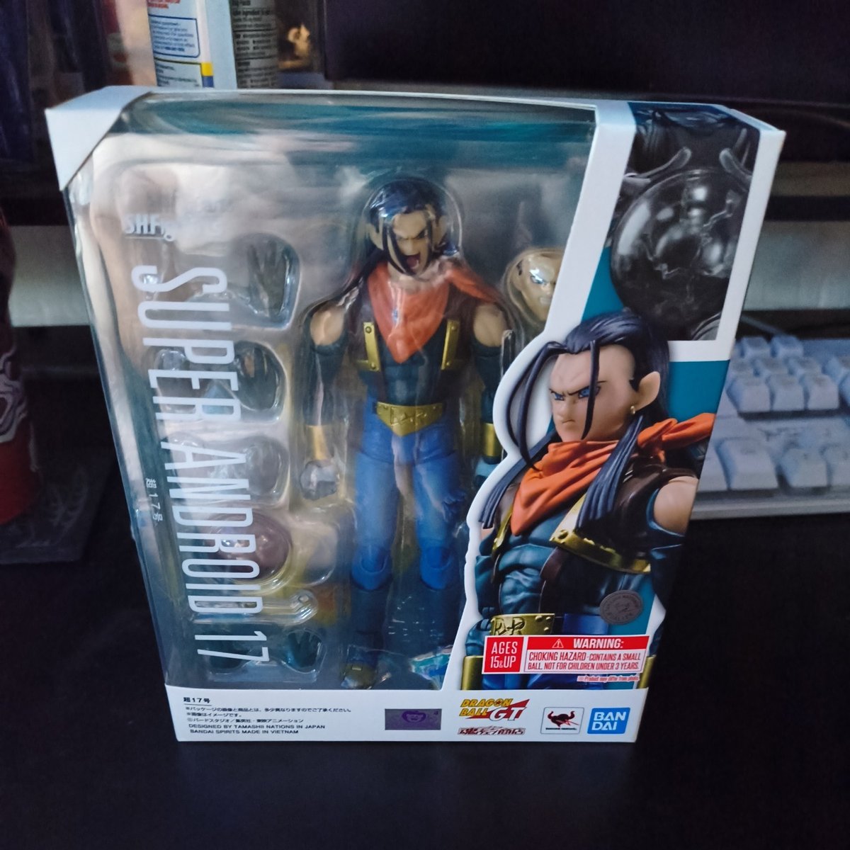 Bandai S.H.Figuarts Super Android 17 Dragon Ball GT Action Figure Age 15+
