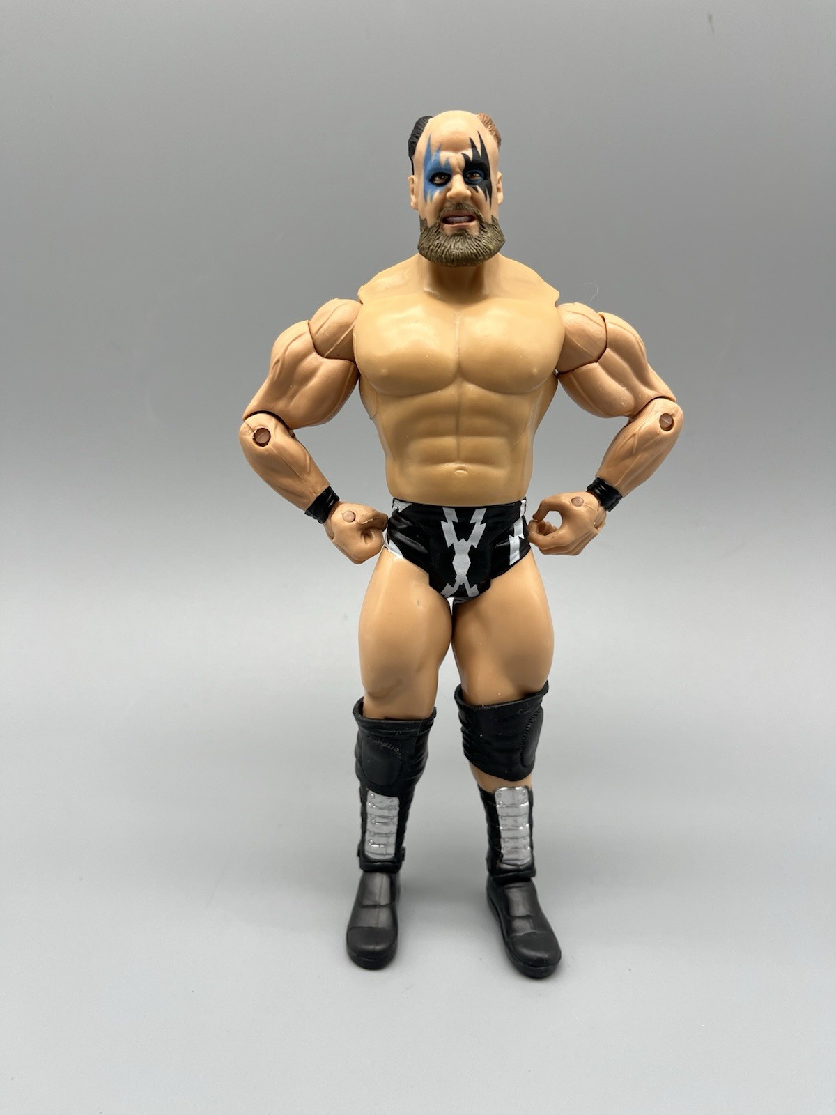 Figurina Jakks Pacific Classic Superstars WWE Warlord Series 27 Wrestling 6" 2009