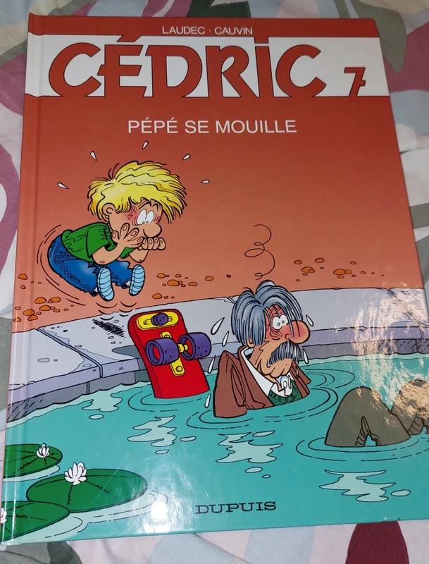 Livre bd Cedric tome 7
