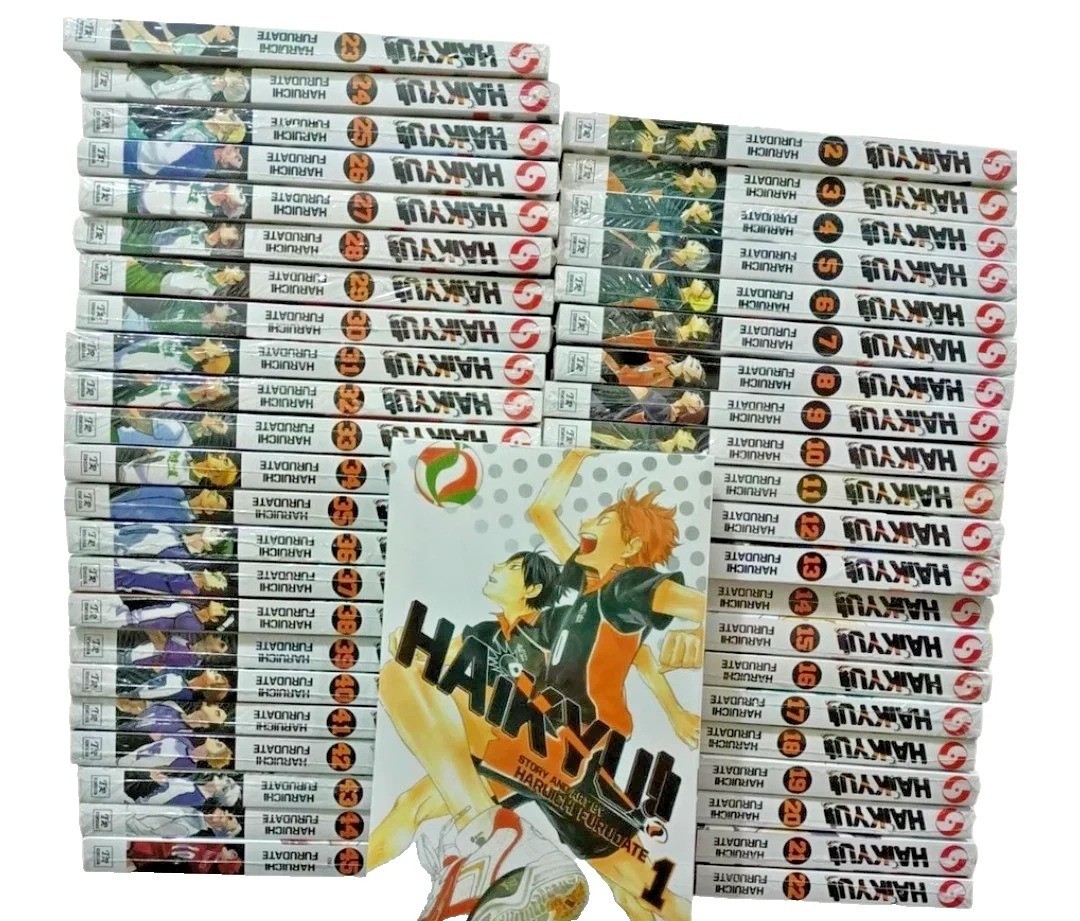 Fumetti Haikyuu!! Manga Volume 1-45 Inglese Completo Anime