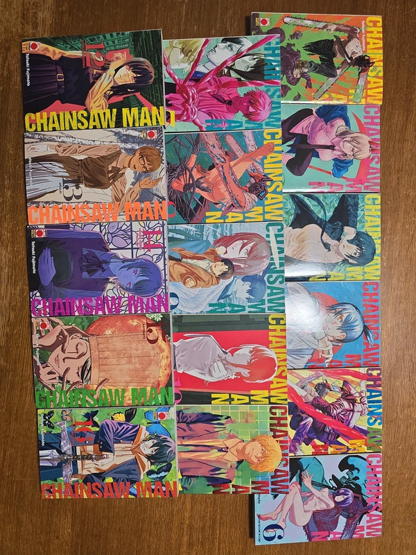 Chainsaws Manga Volumi 1-16