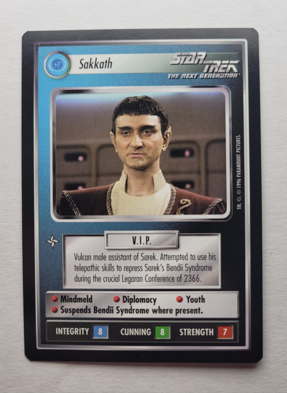 Star Trek CCG: SAKKATH + BONUS | Non Comune | RISPARMIA FINO AL 25% | 1E Q Cont