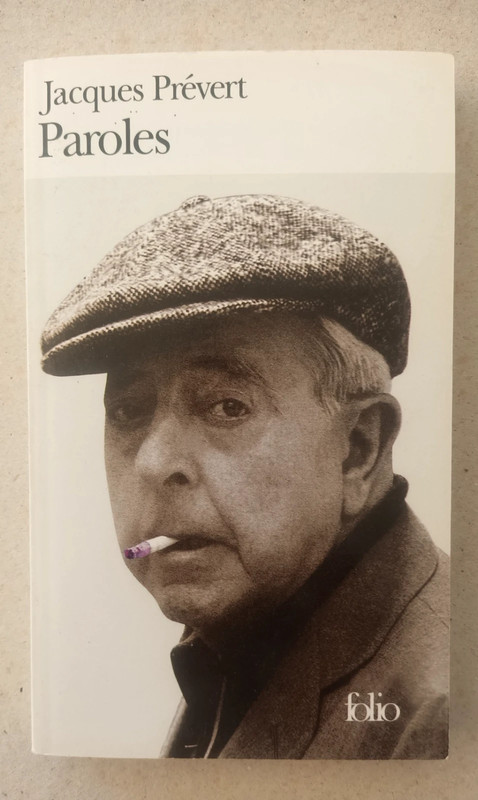 Livre lycée – Paroles de Jacques Prévert - Folio